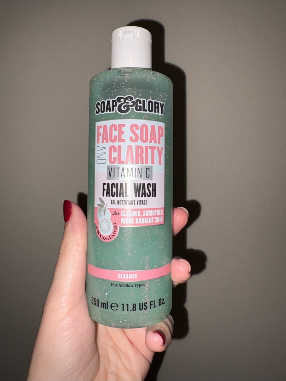 Soap & Glory Mint Green Face Soap and Clarity Vitamin C Facial Wash